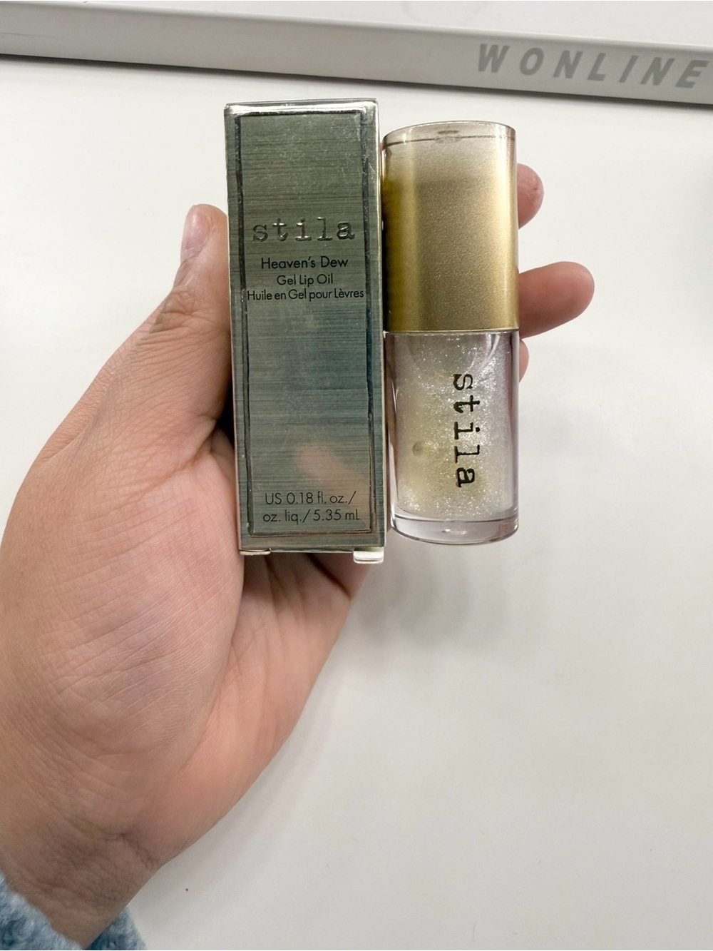 Stilla “Moondust” Heavens Dew Gel Lip Oil